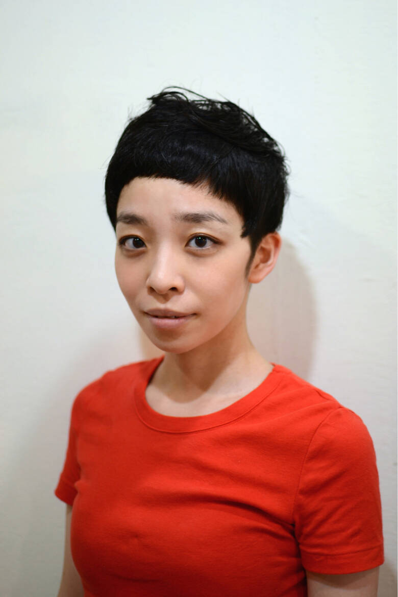 ショートバング オン眉 小顔 ストリート Mok 元町 川上 翔平 1226 Hair