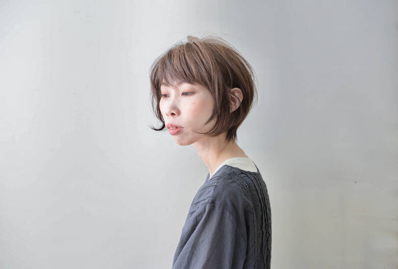 ショートボブ ミニボブ ショートヘア モード Hair Nail Space A Le 内田 一也 Hair