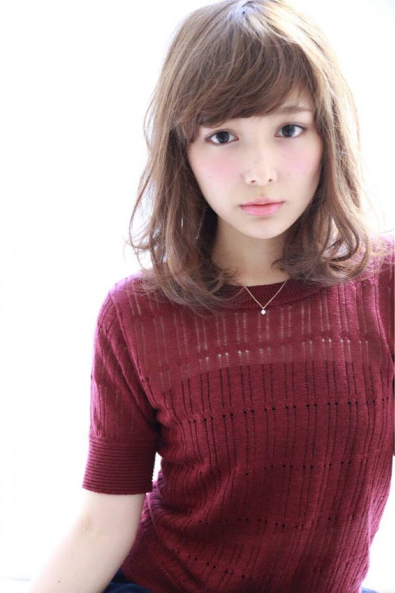 ゆるふわ フェミニン 秋 ミディアム 石川 琴允 Hair ゆるふわ フェミニン 秋 ミディアム 石川 琴允 Hair