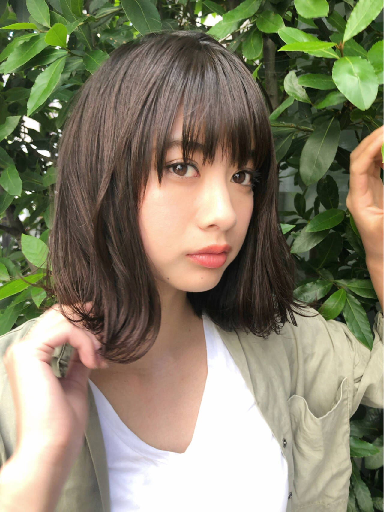 夏 前髪あり 抜け感 大人かわいい Sand 銀座ボブ美容師 がべゆうき Hair 夏 前髪あり 抜け感 大人かわいい Sand 銀座ボブ美容師 がべゆうき Hair