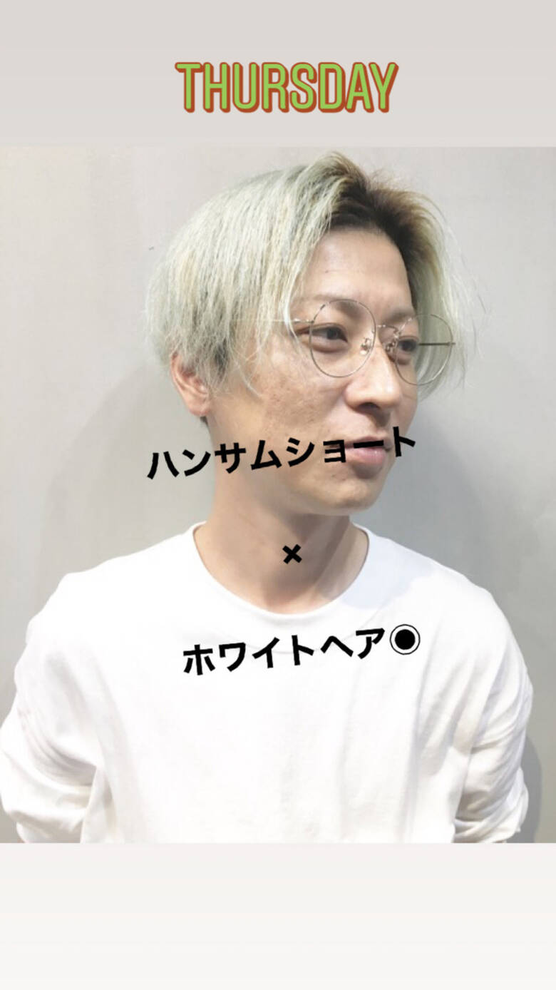 メンズ メンズカット ストリート メンズヘア Com Pass Com Pass 太一 Hair