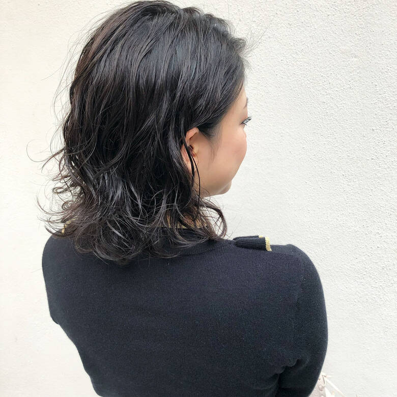 ゆるふわパーマ 切りっぱなしボブ ナチュラル 無造作パーマ Float梅田茶屋町 副店長 山中 亮佑 Hair
