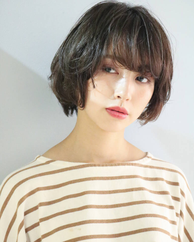 ショート パーマ 小顔ショート ナチュラル Ooit 上田智久 Ooit 福岡 天神 Hair