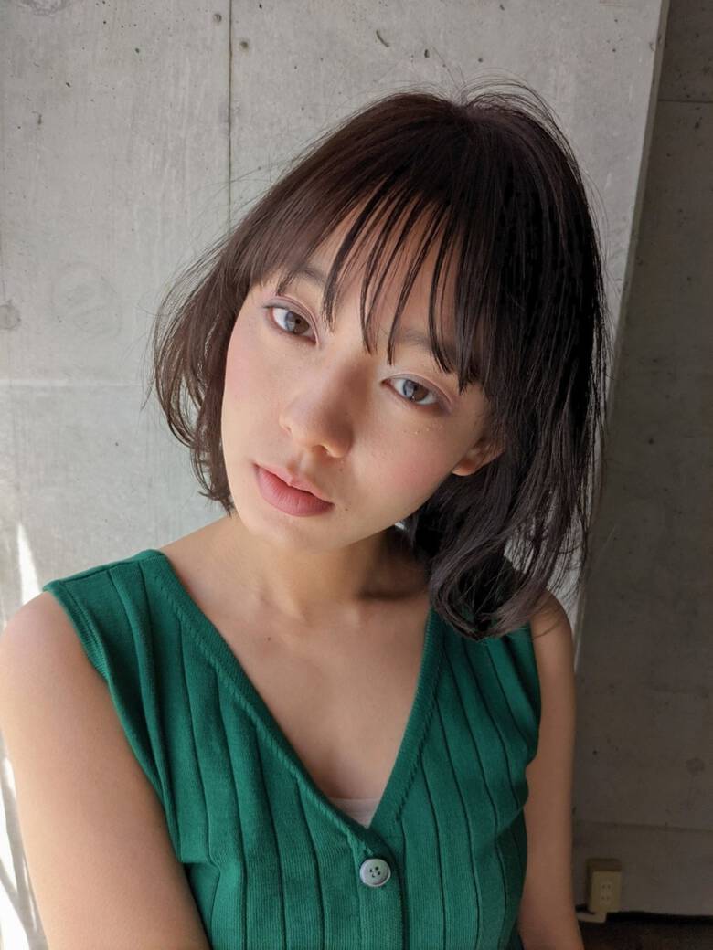 アンニュイほつれヘア 前髪あり フェミニン お手入れ簡単 Hair Design Collet 小林 愛 Hair