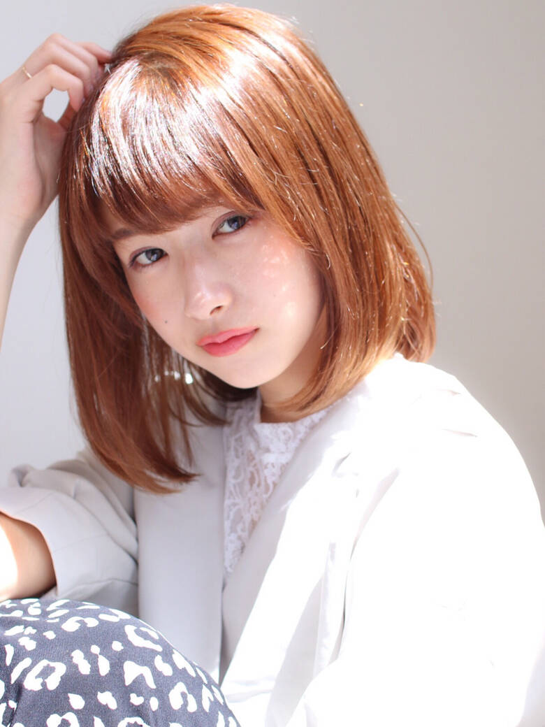 切りっぱなしボブ 秋冬スタイル ボブ ナチュラル Linobyurealm ボブと縮毛矯正のスペシャリスト 吉見康平 5038 Hair