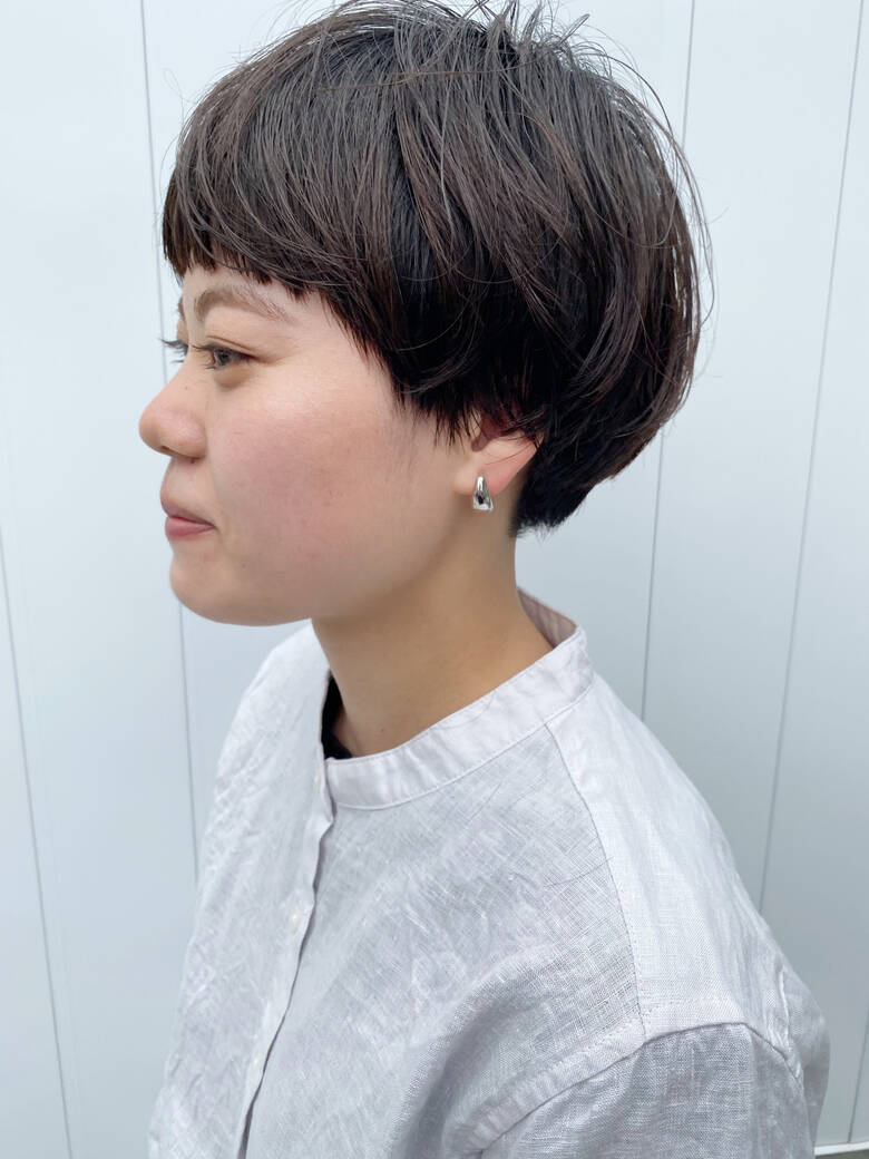マッシュ ミニボブ ベリーショート マッシュショート Kilto イナムライサオ 富山 Kilto Hair