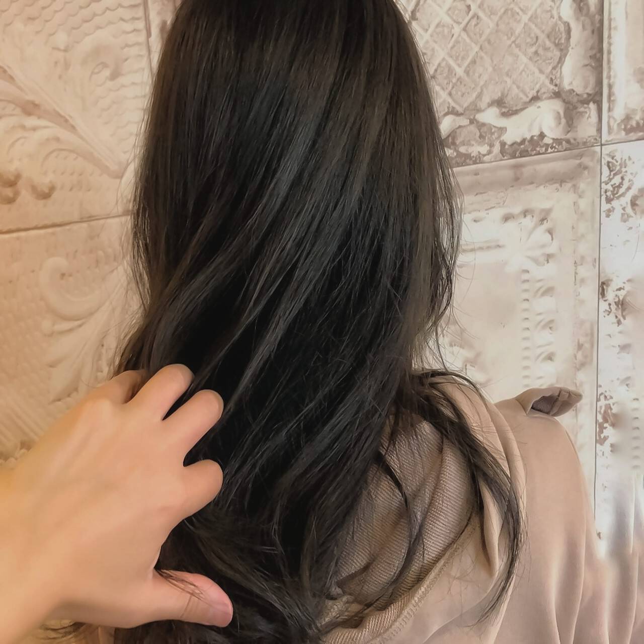 髪型 ロング 無造作