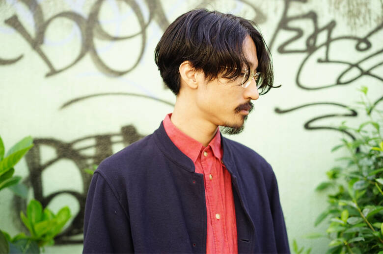 メンズ パーマ ストリート ミディアム Revel 岡本和典 Hair