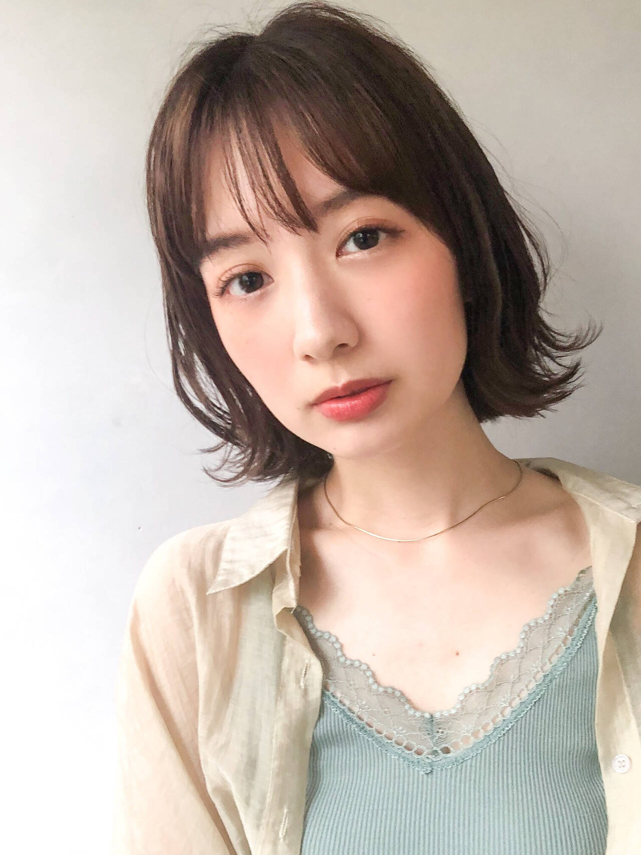 ヘアカタ ショート ウルフ