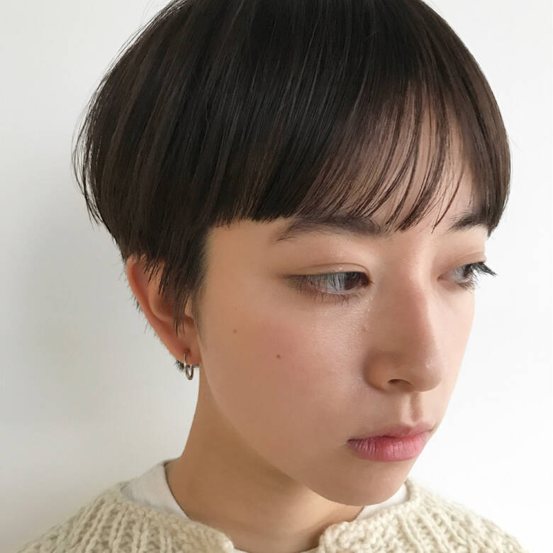 ベリーショート マッシュ ナチュラル かっこいい Nanuk渋谷店 ナヌーク 高橋 忍 Hair