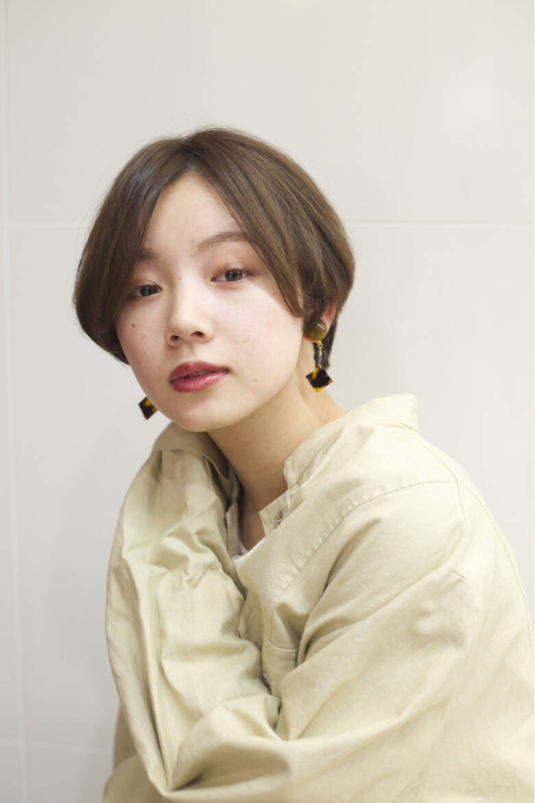 センター分け センターパート ラフ ショート Renjishi 池田 涼平 3535 Hair