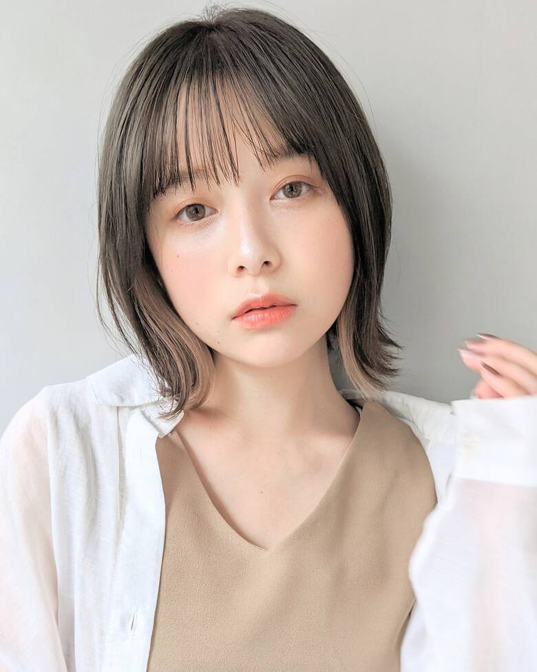 ラフ 切りっぱなしボブ ショートヘア コテ巻き Dydi 表参道 Dydi表参道 森川 敬之 Hair ラフ 切りっぱなしボブ ショートヘア コテ巻き Dydi 表参道 Dydi表参道 森川 敬之 Hair