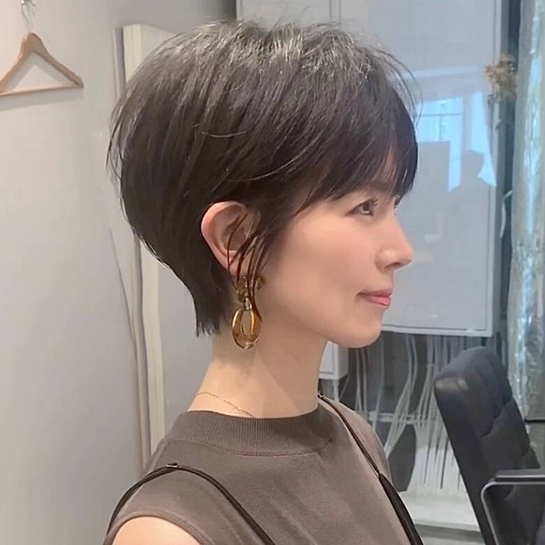 長澤まさみ ショート ショートヘア ショートボブ Circus By Beautrium 表参道 毎月ショート指名客数400人以上 久保 友洋 Hair