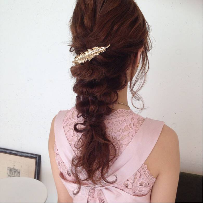 コンサバ 二次会 ポニーテール ヘアアレンジ 大塚 真理子 Hair