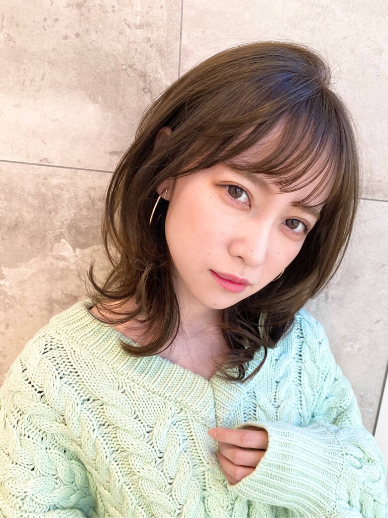 大人ミディアム パーマ ナチュラル ゆるウェーブ Stories 表参道 いしばしなおや 5427 Hair