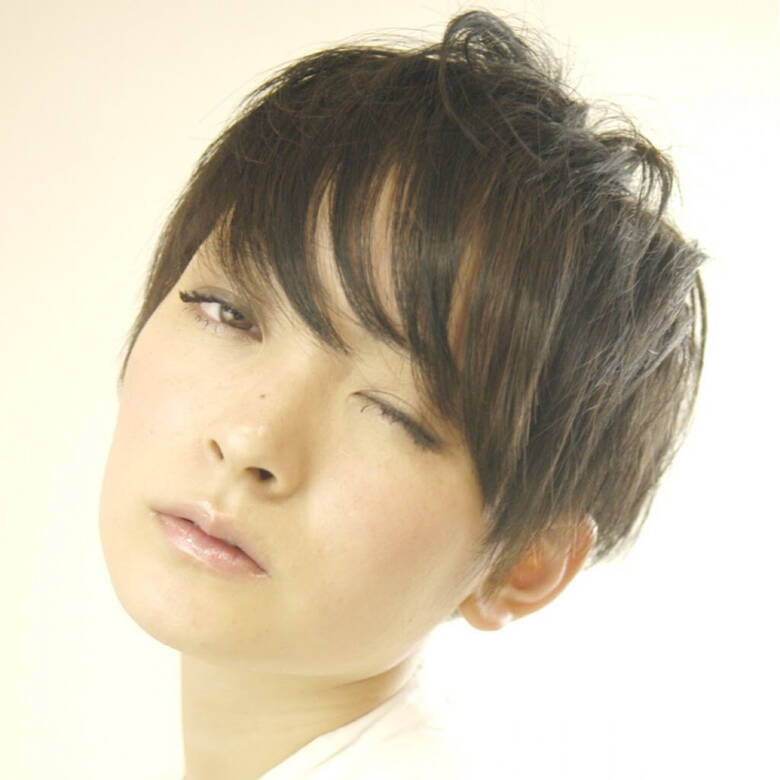 ナチュラル ショートボブ 斜め前髪 色気 Rojitha 郡司 泰之 Rojitha 原宿 Hair