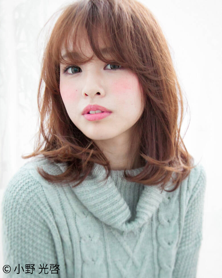 ショート ミディアム シースルーバング ストリート Lufeli ルフェリ 仙台 小野 光啓 Hair