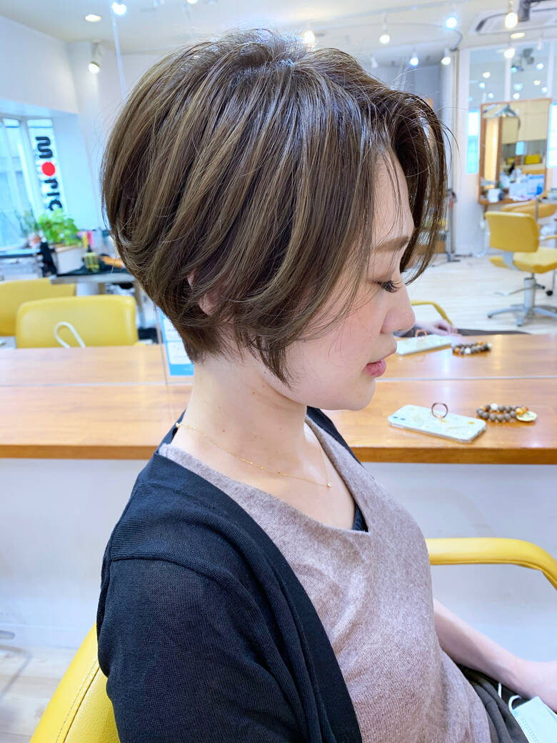 ショート ショートボブ ショートヘア エレガント Morio From London Narimasu3 米村ススム 5781 Hair