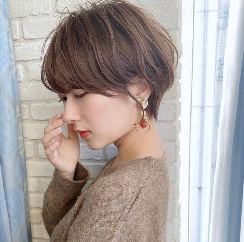 ナチュラル ショート Lond Damaskrose 島本 涼雅 Hair