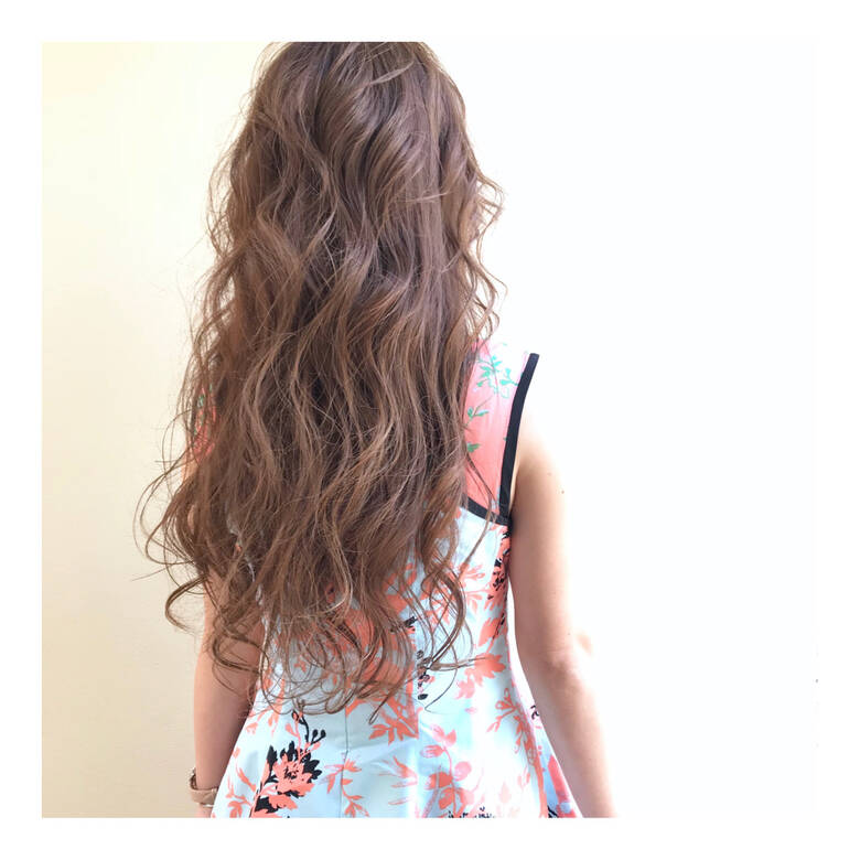 ナチュラル ロングヘア モテ髮シルエット ロング Free Lance Emi Yuhei Hair