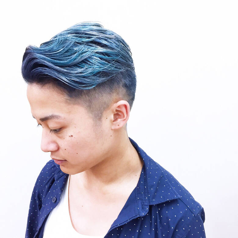 個性的 ハイトーン ストリート メンズ 電髪倶楽部street Yso Hair