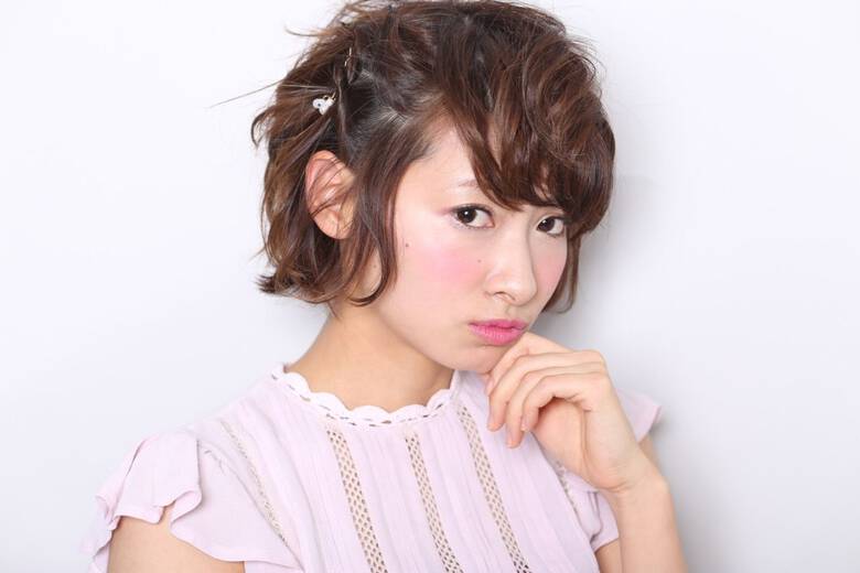ショート ヘアアレンジ ガーリー スウィート 大西 沙紀 7967 Hair