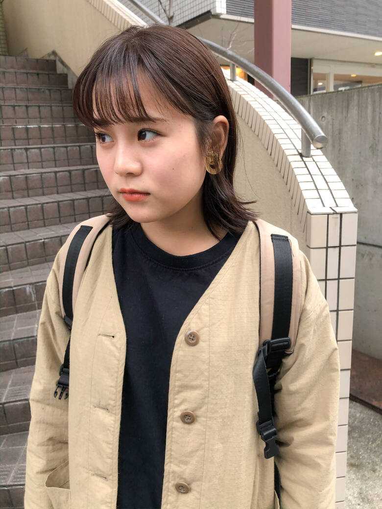 ナチュラル ボブ 外ハネボブ Salon Sea 宮崎 陽介 Hair