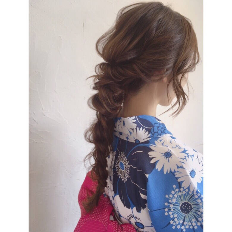 ロング デート フェミニン ゆるふわ Noelle インスタ Michiko K 川内道子 Instagram Michiko K Hair