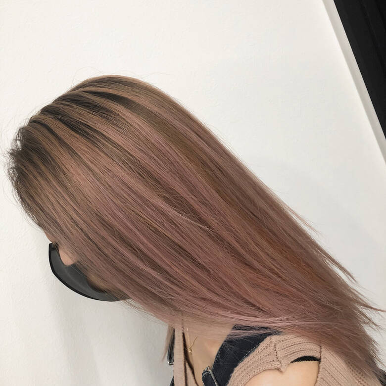 ピンク バレイヤージュ ロング 外国人風カラー フリーランス アンドウ ユウ バレイヤージュ ハイライト Hair ピンク バレイヤージュ ロング 外国人風カラー フリーランス アンドウ ユウ バレイヤージュ ハイライト Hair