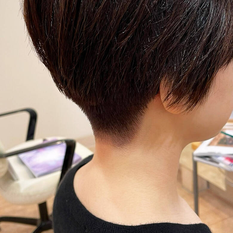 刈り上げショート ショートヘア 刈り上げ女子 ショート Fabris 平本 詠一 Hair