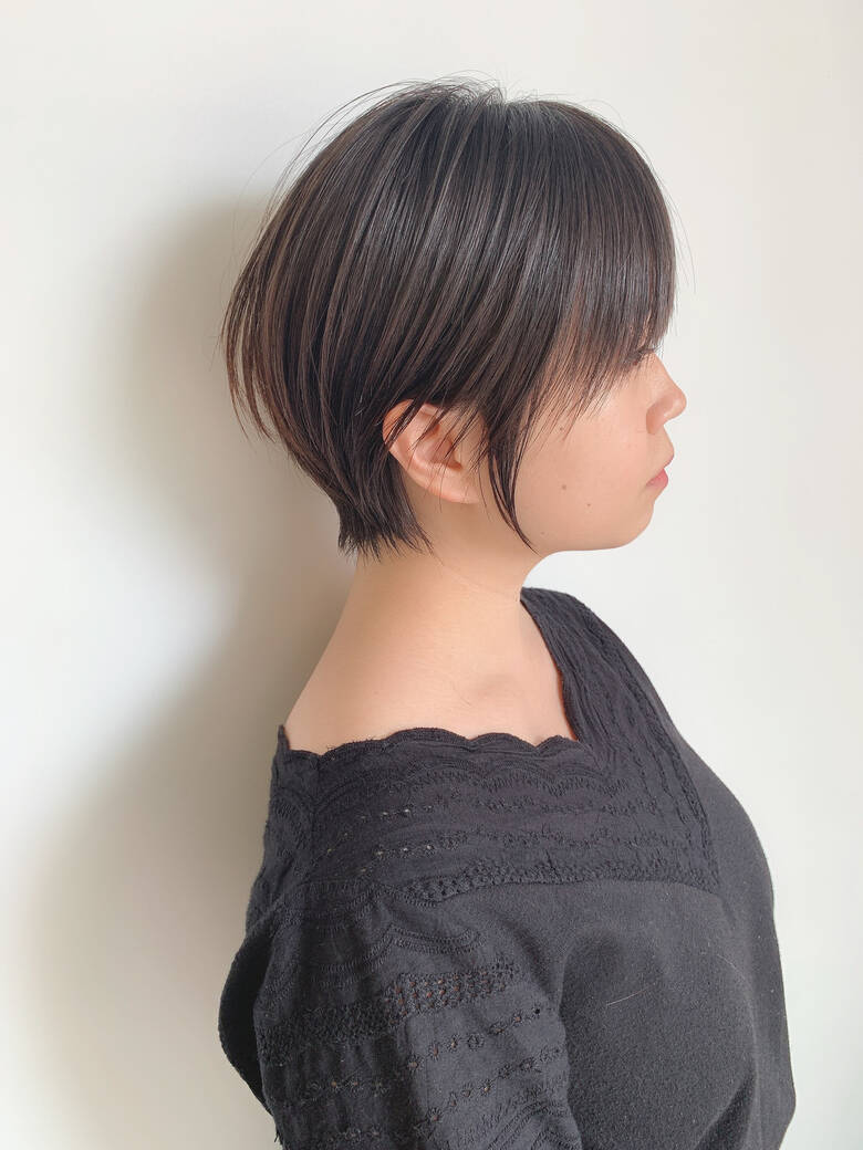 ショート ナチュラル ショートボブ 黒髪 Morio From London 原宿本店 Masa Hair ショート ナチュラル ショートボブ 黒髪 Morio From London 原宿本店 Masa Hair