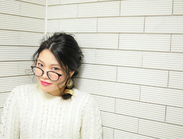 セミロング 簡単ヘアアレンジ ストリート 黒髪 Maya Torii Hair