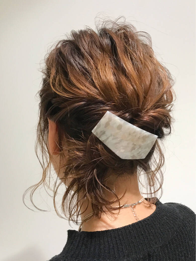 くるりんぱ ヘアアレンジ ハーフアップ ゆるふわ Of Hair 宮崎台店 徳井 瞬 Hair