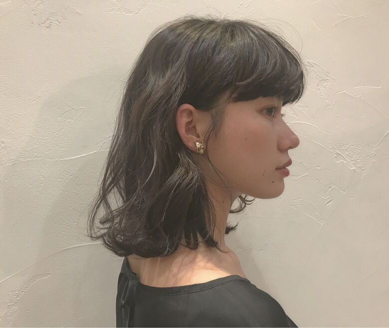 記者 ティーム 記念碑 レイヤー カット パーマ ミディアム Memorialpicture Jp