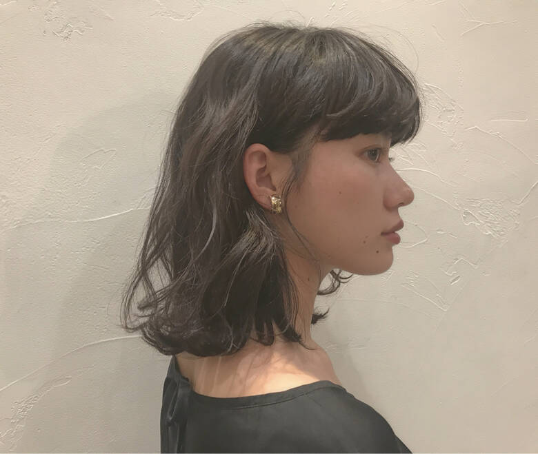 デジタルパーマ レイヤーカット ブルーアッシュ ミディアム Neutral Produced By Garden Neutral 中園 香峰 Hair デジタルパーマ レイヤーカット ブルーアッシュ ミディアム Neutral Produced By Garden Neutral 中園 香峰 Hair