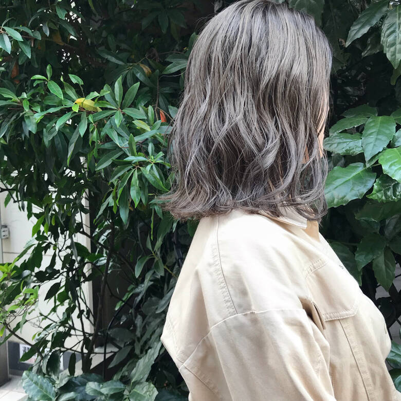 モード 透明感カラー ミディアム ヘアアレンジ Go Today 福岡天神店 Haruna 5012 Hair