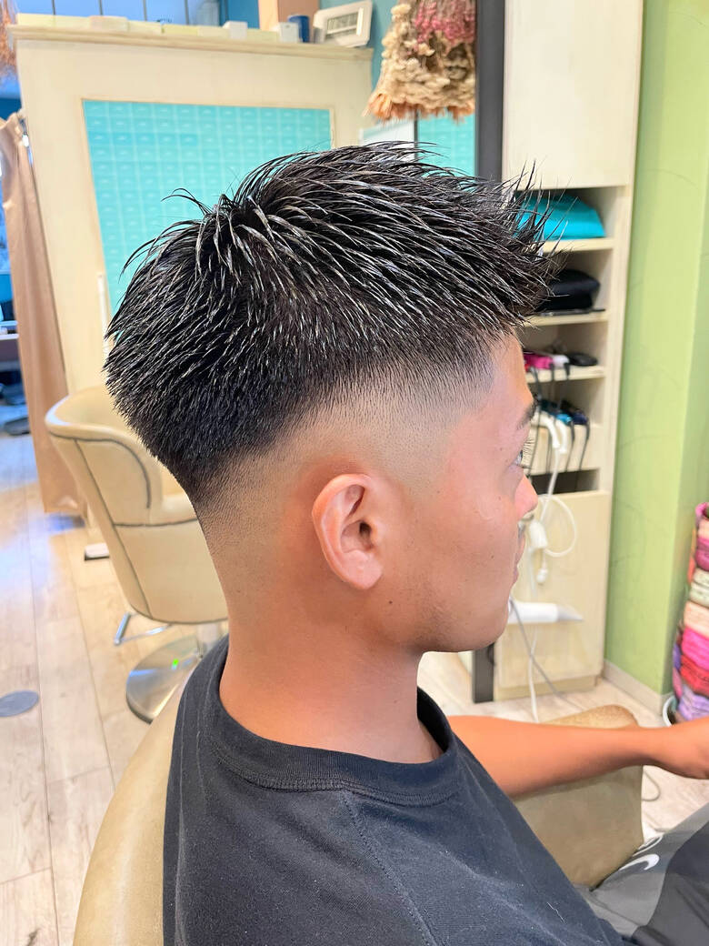 ハンサム 代 メンズ ナチュラル Obtenir 鈴木 あつし 68 Hair