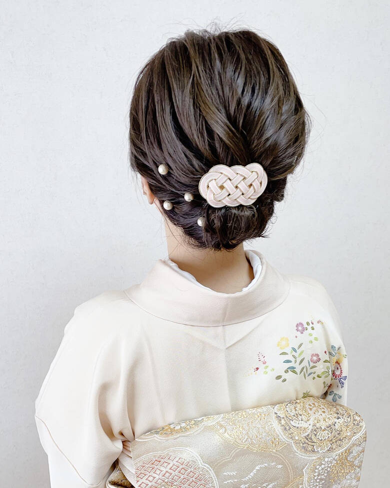訪問着 ミディアム 着物 留袖 福岡天神ヘアセット 着付け専門店 Three Keys Moriyama Mami Hair 訪問着 ミディアム 着物 留袖 福岡天神ヘアセット 着付け専門店 Three Keys Moriyama Mami Hair