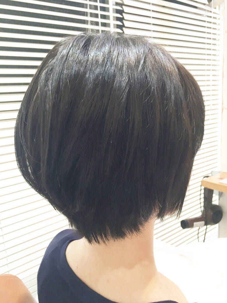 ナチュラル 黒髪 ショート Coast 辻川 一真 Hair