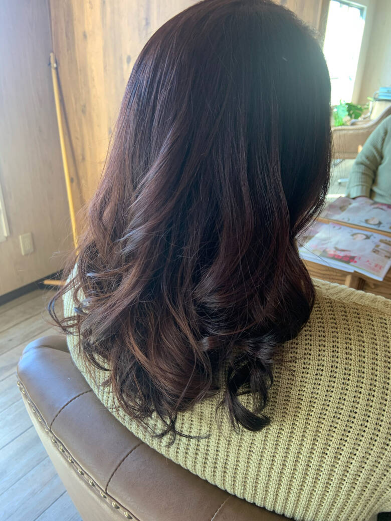 エレガント 髪質改善トリートメント 巻き髪 髪質改善カラー Freeagentnao Nao フリーランス美容師 Hair