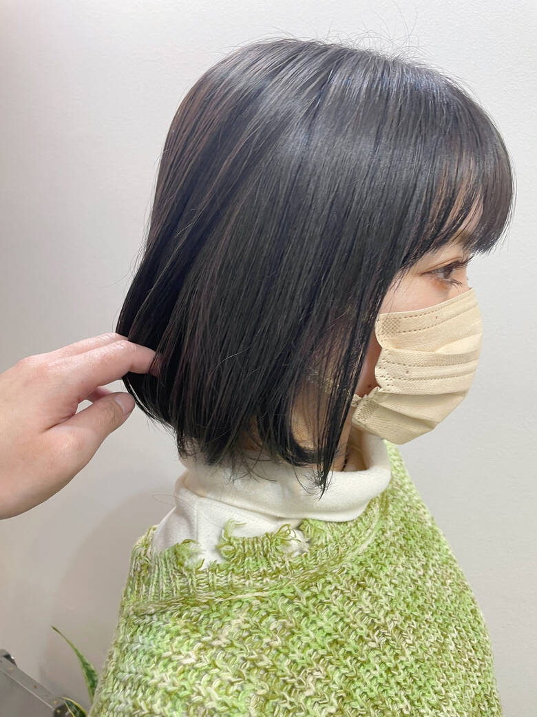 シルバーアッシュ ショートヘア ミニボブ ストリート Goofytokyo銀座 渋谷トモヒロ ショート ボブ Hair