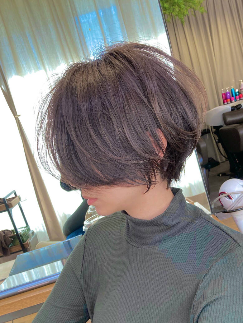 代 30代 ショート ショートボブ Bump銀座 Kazuyuki Urano Hair