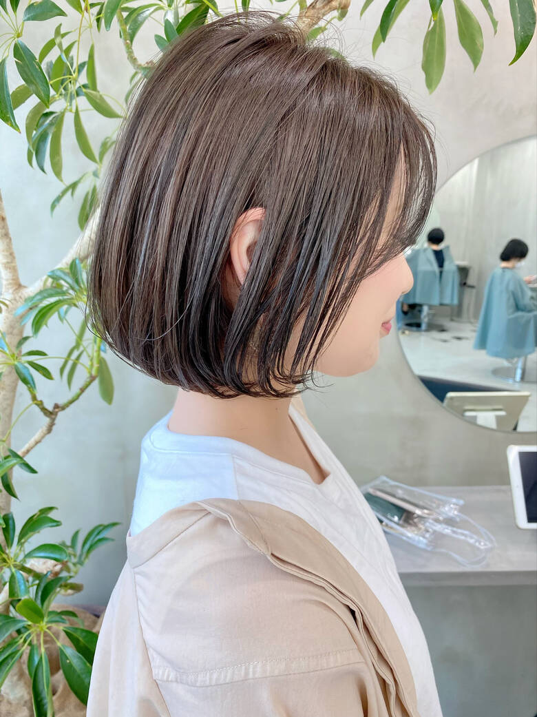 ゆるふわ ナチュラル 大人かわいい ショート Vie 大人可愛い ショート ボブが得意 つばさ Hair