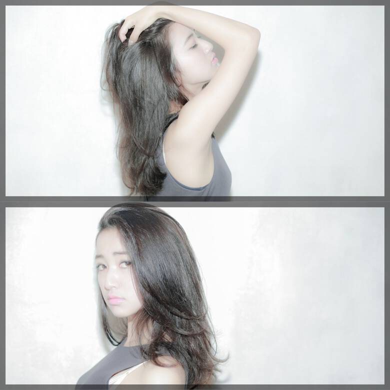 外国人風 ロング 黒髪 重ため Kikkake Depth 川嶋 祐 Hair