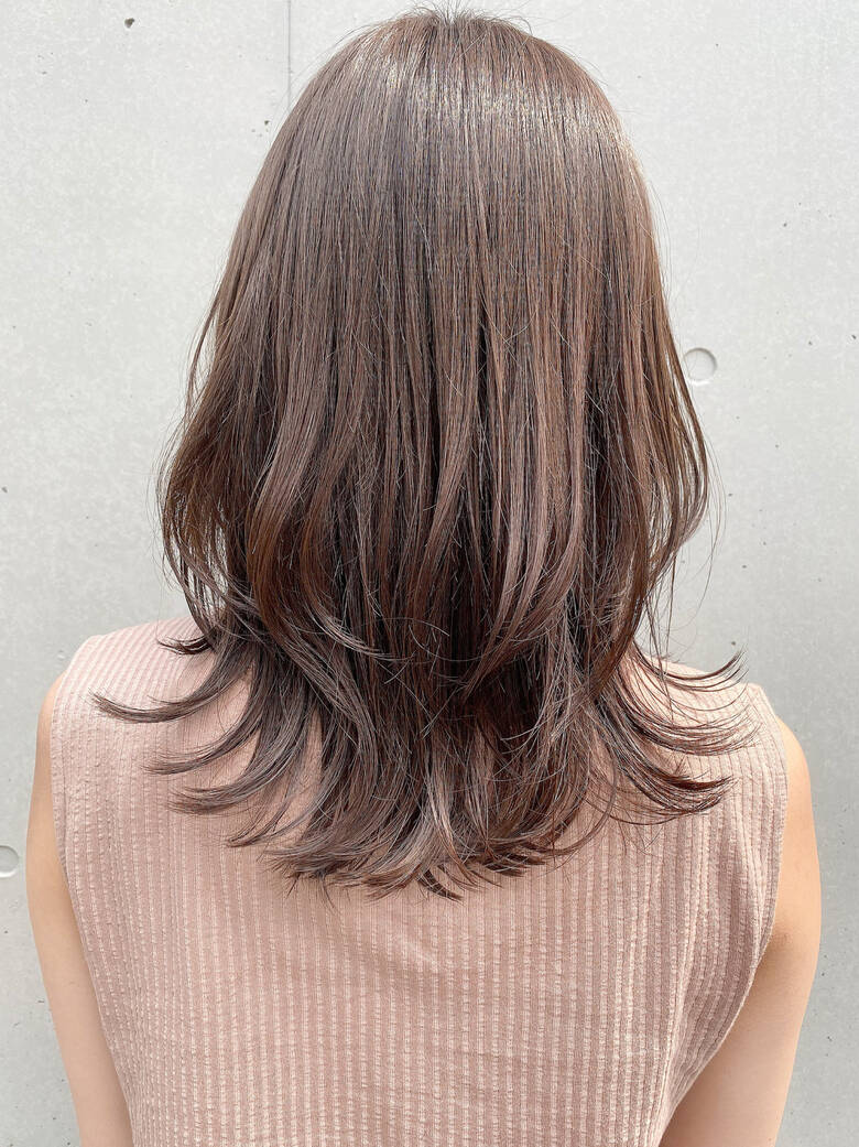 ナチュラル 切りっぱなしボブ ウルフレイヤー レイヤーボブ Dydi 表参道 西谷美鈴 Hair