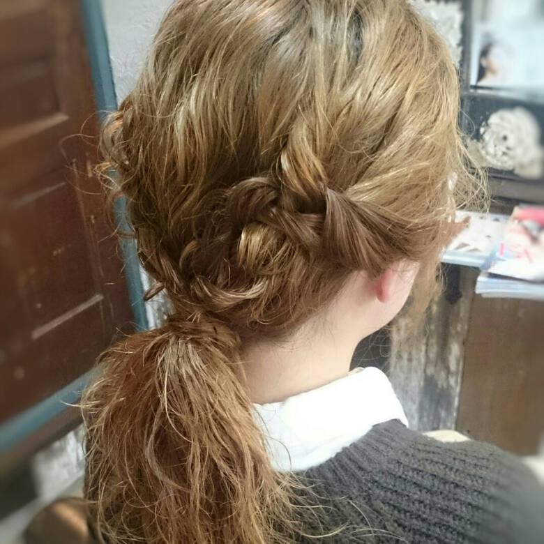 大人かわいい ショート ヘアアレンジ 外国人風 Hellblau Hairdesign 町田翔 Hair