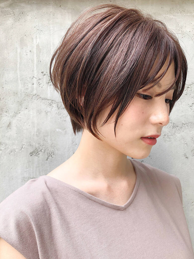 ハンサムショート ヘアアレンジ アッシュブラウン アッシュ Kyli表参道 トキタ マサヒロ Kyli表参道 Hair