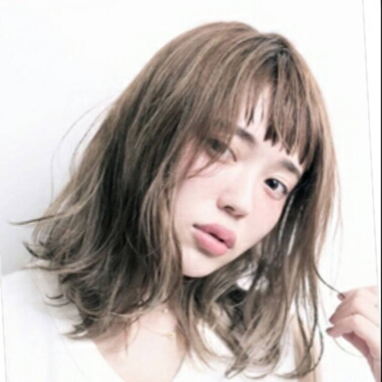 パーマ アッシュ ミディアム ナチュラル Belle Omotesando 赤谷伊知郎 1285 Hair