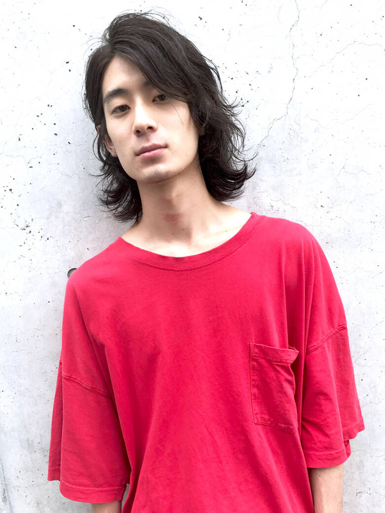 ミディアム ジェンダーレス ボーイッシュ パーマ 間借り美容師 Boga ボガ 甲斐 大介 Hair