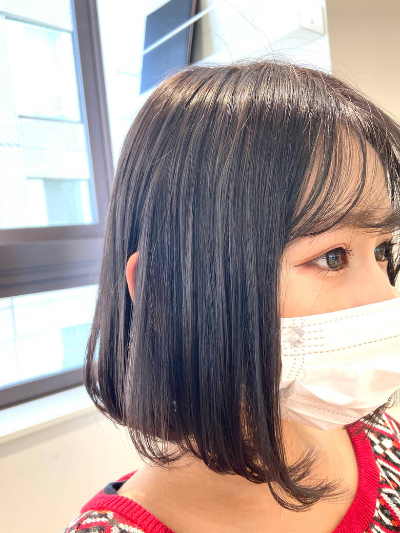 韓国風ヘアー ショートボブ ボブヘアー 韓国 Euphoria 銀座本店 下尾明大 Euphoria 銀座本店 Hair